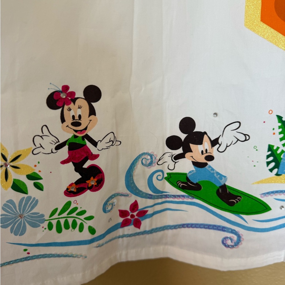 Disney Store White Hawaiian Skirt - Picture 5 of 8